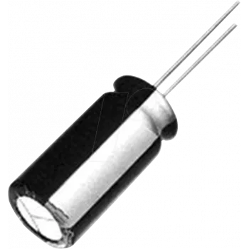 PANASONIC FC-A 3,3M 35 - Elektrolitinis kondensatorius, radialinis, 3,3 mF, 35 V, RM 7,5, 105°C, 5000 h, 20% (EEU-FC1V332)