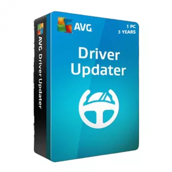 AVG Driver Updater raktas - 1 įrenginys, 3 metai