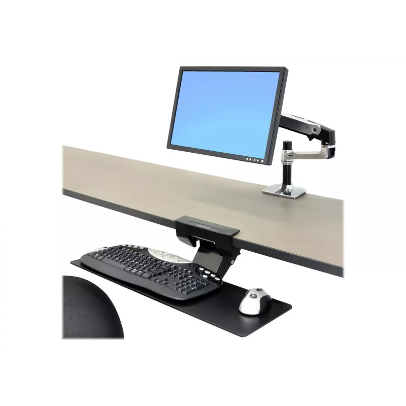 Ergotron Neo-Flex 97-582-009 Juoda po stalu montuojama klaviatūros lentyna