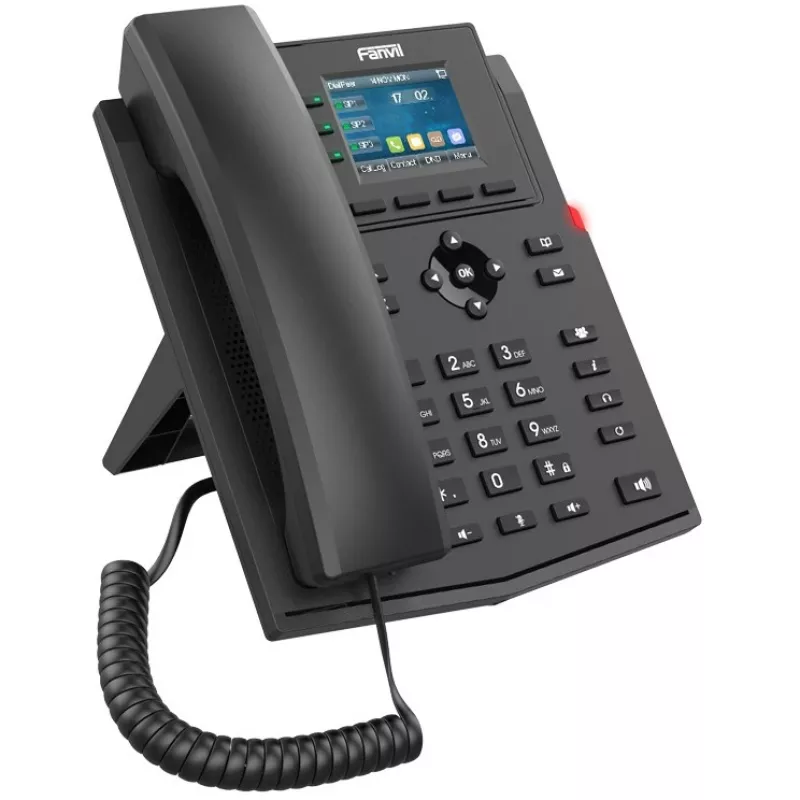 IP telefonas Fanvil X303W juodas