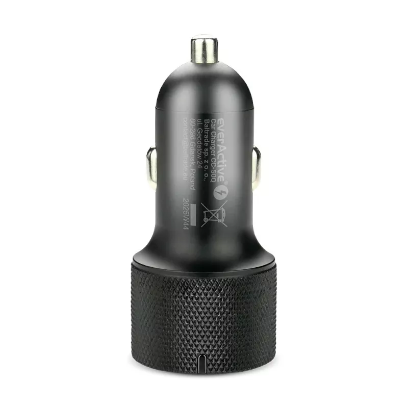 Automobilinis kroviklis everActive CC-50Q QC3.0 75W su Quick Charge 3.0 palaikymu ir USB prievadais