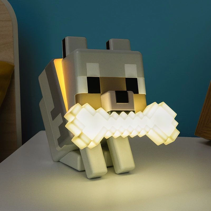 Paladone Minecraft Wolf GloBuddies Šviesa