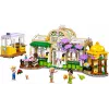 LEGO Friends 42671 Augalų kavinė ir gėlių parduotuvė – statybos rinkinys su kavine ir gėlių parduotuve