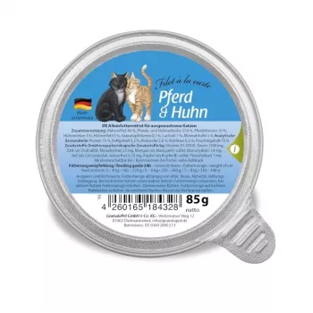 GRANATAPET Filet á la carte Horse with chicken šlapias kačių ėdalas 85g