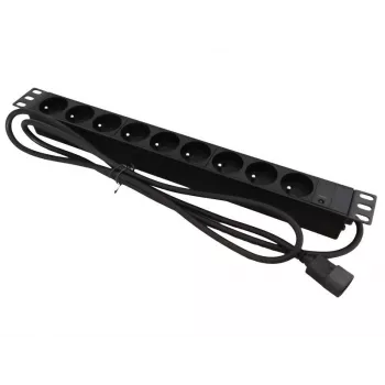 Ilgintuvas Alantec PZ09U 1,8 m 9 lizdų juodas