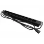 Ilgintuvas Alantec PZ09U 1,8 m 9 lizdų juodas