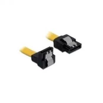 SATA kabelis DeLOCK 82474 30 cm geltonas