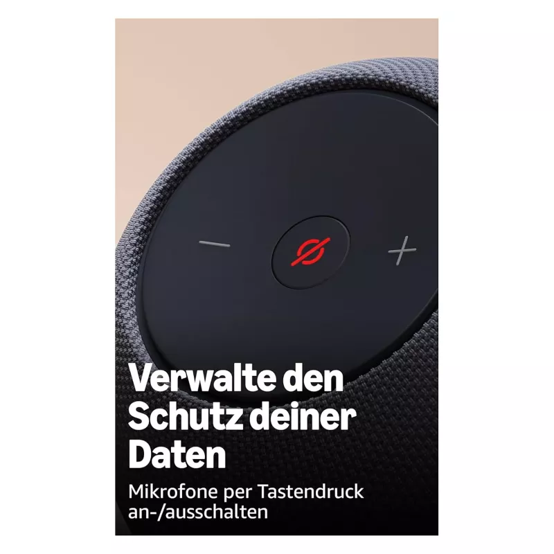 Amazon Echo Dot Max 2025 Graphite – belaidis garsiakalbis su Alexa