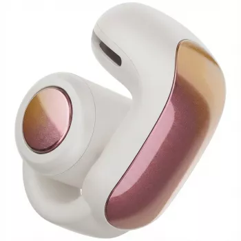 Belaidės ausinės Bose Ultra Open Earbuds, į ausį, skambučiai/muzika/sportas/kasdien, USB Type-C, Bluetooth, Perlų baltumo