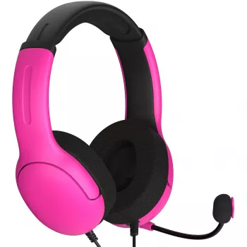 PDP PS5 & PC NEBULA ULTRA VIOLET AIRLITE LAIDINĖS AUSINĖS, Laidinės, Žaidimams, Juoda, Violetinė