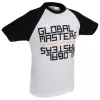 Global Masters marškinėliai GM Text - Balti (L)