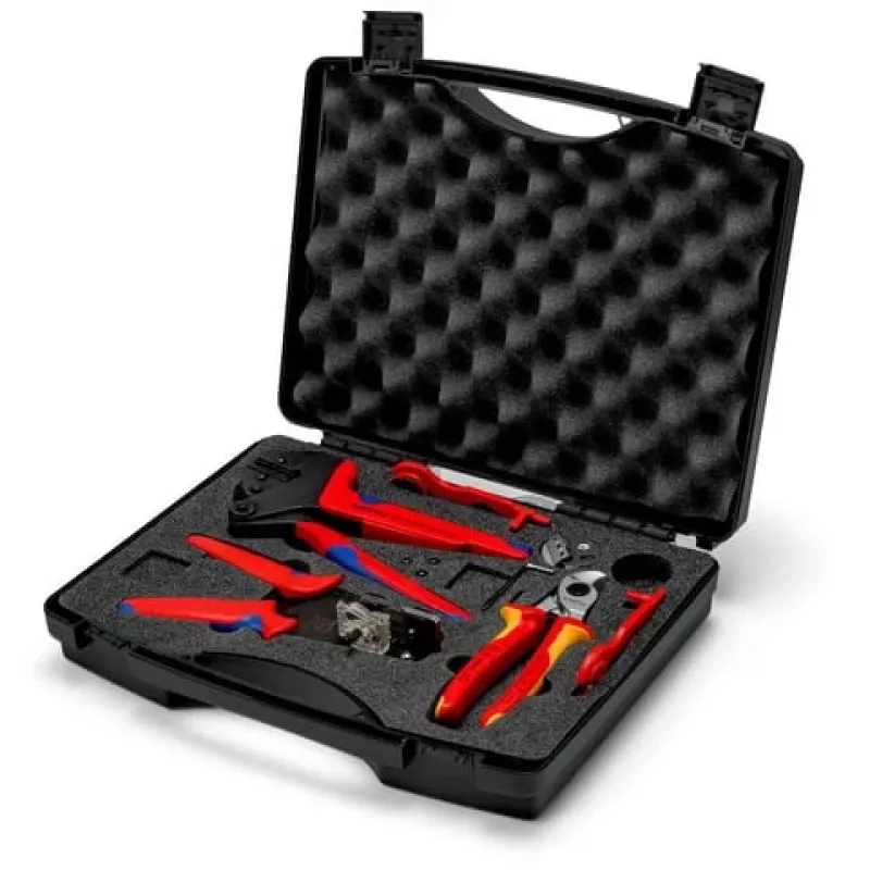 Knipex 97 91 04 V02 įrankių dėžė fotovoltiniams MC4 jungtims