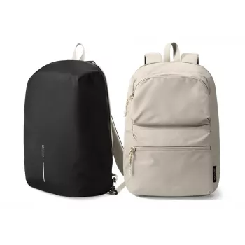 Kuprinė XD DESIGN Switch 2-in-1 P706.3319 — 22 L, 15.6 colio nešiojamam kompiuteriui, 530 g, juoda/ąžuolo