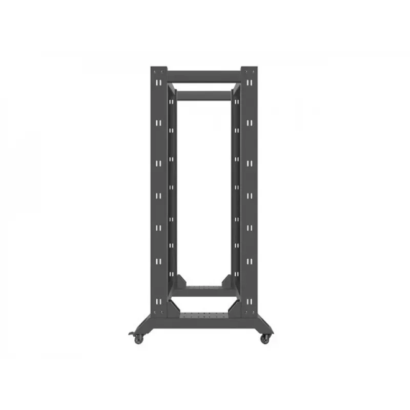 LANBERG RACK STAND 32U 600X800 (JUODA RAL9004)