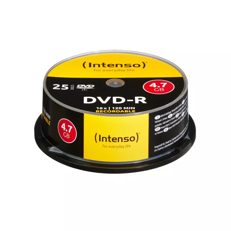 DVD-R Intenso 4,7 GB 16x 25 vnt.