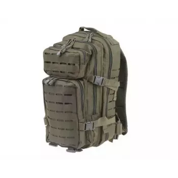 Taktinė kuprinė GFC Assault Pack GFT Alyvuogė GFT-20-008352, 25 L, nailonas, lazeriu pjaustyta, 450×210×200 mm