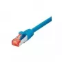 Tecline Patch-Cable RJ-45 (M) į RJ-45 (M) 1,5 m SFTP PiMF CAT 6 halogeninis be užkablių mėlynas (715015B)