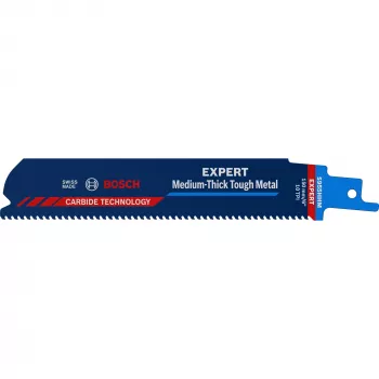 Bosch EXPERT 'MEDIUM-THICK TOUGH METAL' S 955 HHM pjūklo geležtė, HCS plienas, 1 vnt.