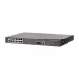 Dahua Technology PoE DH-PFS4218-16GT-240 tinklo jungiklis Valdomas Gigabit Ethernet (10/100/1000) Power over Ethernet (PoE) Juodas