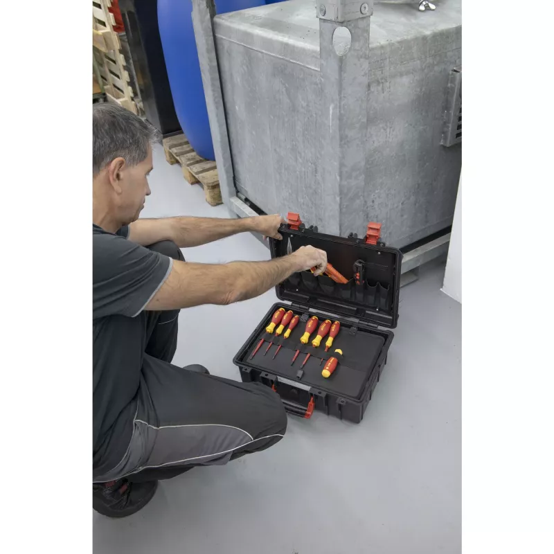 Izoliuotas atsuktuvas wiha 45530 – 1000 V, VDE testuotas, plyšinis / Phillips
