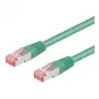 Wentronic Goobay CAT 6 jungiamasis kabelis, S/FTP (PiMF), žalias, 3 m - LSZH halogenų neturintis, varinis (68291)