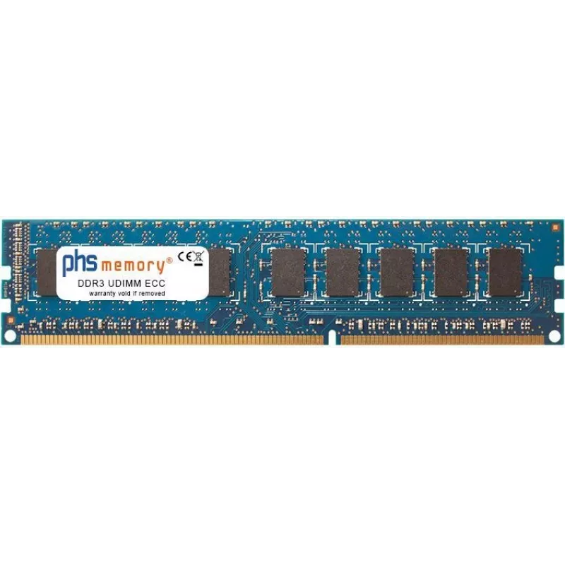 PHS-memory 8GB RAM atmintis, skirta HP Z1, DDR3 UDIMM ECC 1600MHz PC3-12800E (SP129331)