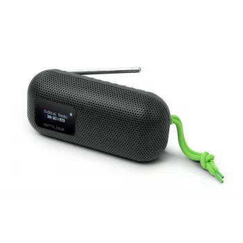 Nešiojamas Bluetooth garsiakalbis su FM radiju Muse M-750 FBT, 10 W, vandeniui atsparus, juodas