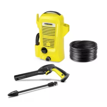Slėginis plovimo aparatas Kärcher K 2 Universal Edition, kompaktiškas, elektrinis, 360 l/h, 1400 W, juodas/geltonas