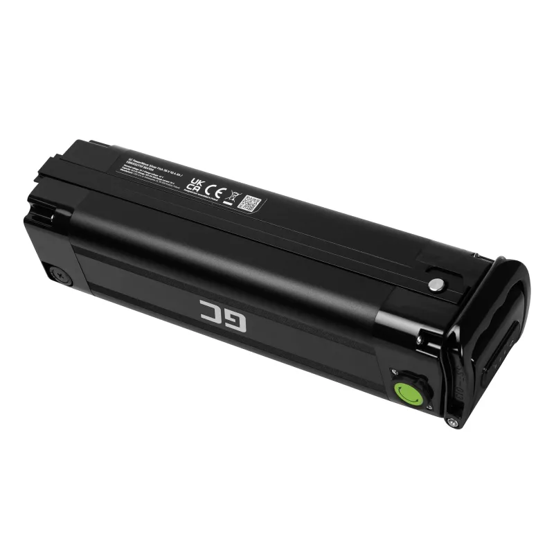Green Cell EBIKEGCFSF36V10A Įmontuojamas akumuliatorius elektriniam dviračiui 36V 11,6Ah Li-Ion juodas