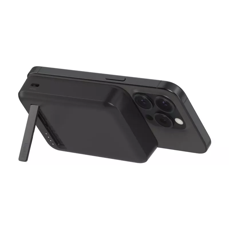 Belkin BoostCharge Pro magnetinė Qi2 išorinė baterija, 10000 mAh, 15 W, juoda