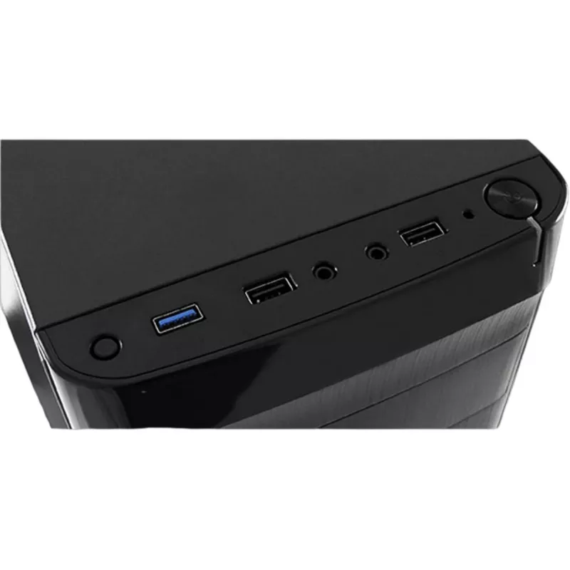 PC korpusas LC-Power 7034B Midi Tower juodas