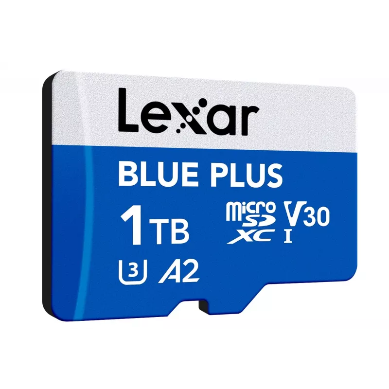 „Lexar Blue Plus“ 1TB microSD kortelė, C10, A2, U3, V30, 170MB/s