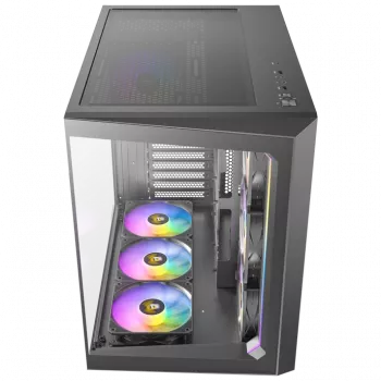 PC korpusas Antec C5 Midi Tower juodas