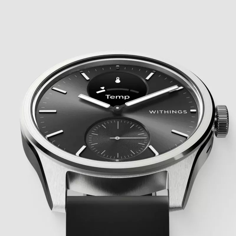 Hibridinis išmanusis laikrodis Withings ScanWatch 2 juodas
