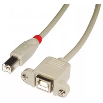 Lindy 31801 USB A–B laidas USB 2.0 1 m pilkas
