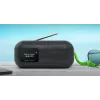 Nešiojamas Bluetooth garsiakalbis su FM radiju Muse M-750 FBT, 10 W, vandeniui atsparus, juodas