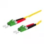 METZ CONNECT OpDAT jungiamasis laidas LC-D APC/LC-D APC OS2 3,0 m