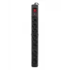 Įtampos apsaugos blokas Armac M9/15/CZ juodas 9 lizdai 250V 1,5m