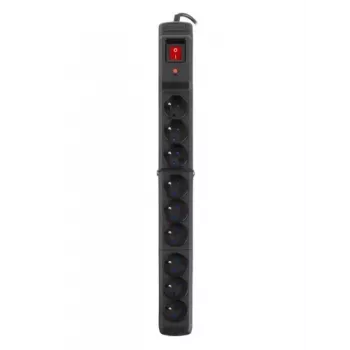 Įtampos apsaugos blokas Armac M9/15/CZ juodas 9 lizdai 250V 1,5m