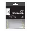 Patch laidas Cat.6 varinis UTP 5m pilkas