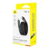 USB-C į USB-C įkrovimo laidas Baseus Tungsten Gold 100W 1 m, juodas, nailoninis