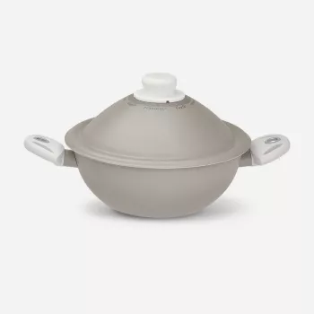 Puodas Pensofal White Diamond Vapsi 24 cm su dviem rankenomis ir dangčiu