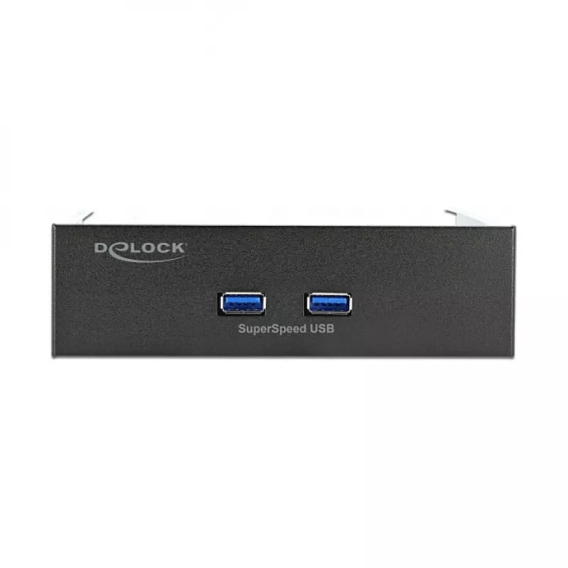 Priekinis skydelis DeLOCK 5.25 colio 2 x USB 5 Gbps Type-A prievadai