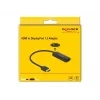 Adapteris HDMI-A (vyriškas) į DisplayPort (moteriškas) 4K 60 Hz DeLOCK 63206