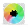 Korpuso ventiliatorius Sharkoon SHARK Mirror RGB PWM REVERSE 120 mm Baltas