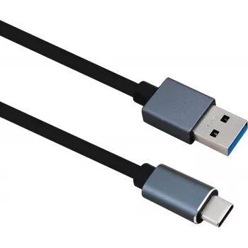 USB Type-A į Type-C duomenų laidas Helos 288361, USB 3.1, 2,0 m