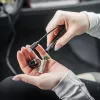 Žibintuvėlis Ledlenser P3R juodas – įkraunamas kompaktiškas LED raktų pakabuko žibintas