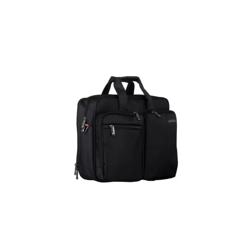 Dėklas nešiojamam kompiuteriui Addison Preston 15 39,6 cm (15,6 inch) Toploader juodas