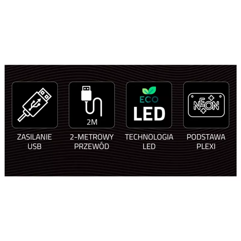LED neoninė lemputė MANTA SNL91MT Style RAKETA – dekoratyvinis neoninis skydelis