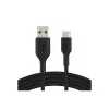 Pintas USB-C į USB-A laidas, 3 m, juodas